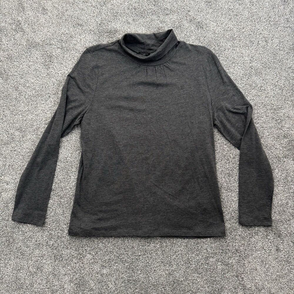 Talbots Top Womens XLP Petite Minimalist Layering Lagenlook Soft Business Casual
